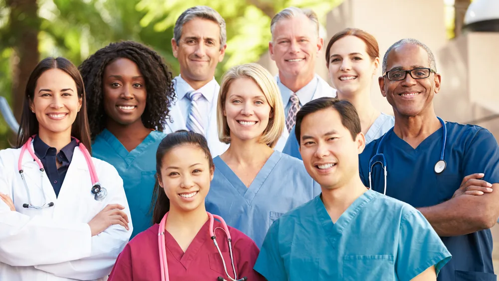 Azzur Workforce Solutions team member coordinating healthcare staffing